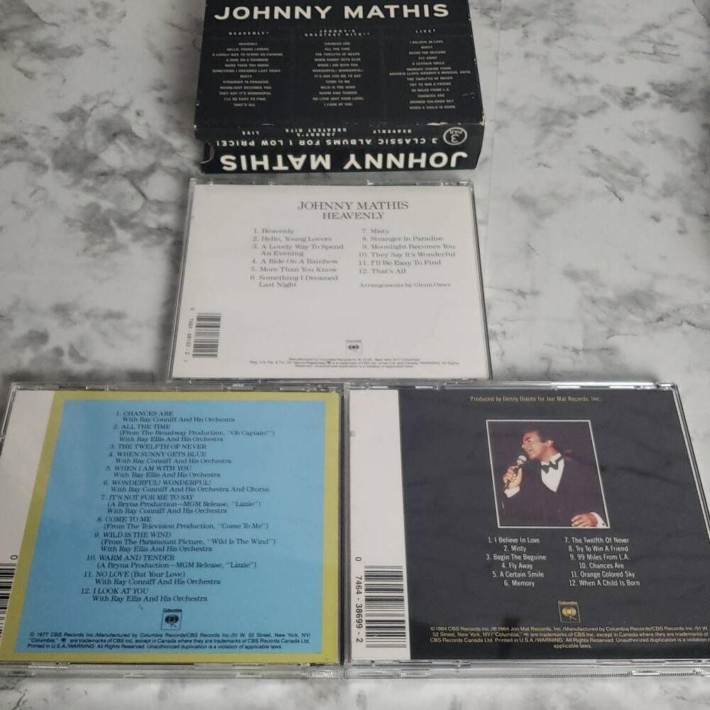 Johnny Mathis CD Bundle - Picture 6 of 9